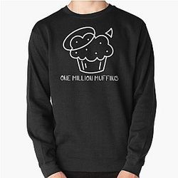 BadBoyHaLo Sweatshirts - BadBoyHalo 1 Million Muffins Gifts For Fans Pullover Sweatshirt RB0206