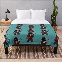 BadBoyHaLo Bedding Sets - Oh you muffin! - BadBoyHalo  Throw Blanket RB0206