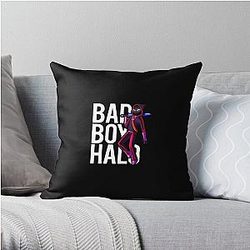BadBoyHaLo Pillows - BadBoyHalo Throw Pillow RB0206