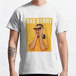 Bad Bunny T-Shirts - Bad Bunny Poster Classic T-Shirt