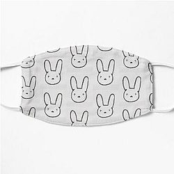 Bad Bunny Face Masks - Bad Bunny Flat Mask