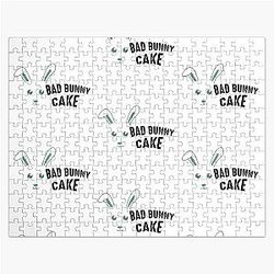Bad Bunny Puzzles - Bad Bunny Cake Jigsaw Puzzle