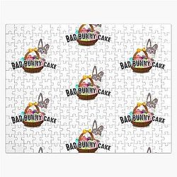 Bad Bunny Puzzles - Bad Bunny Cake Jigsaw Puzzle
