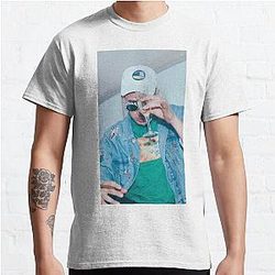Bad Bunny T-Shirts - Bad Bunny Wine Classic T-Shirt