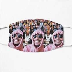 Bad Bunny Face Masks - Bad Bunny  Flat Mask