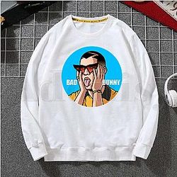 Bad Bunny Hoodies - Bad Bunny Face Hoodie