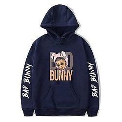 Bad Bunny Hoodies - Bad Bunny Pullover Hoodie