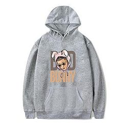 Bad Bunny Hoodies - Bad Bunny Face Printed Hoodie