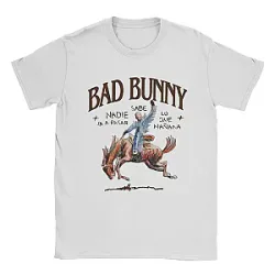 Bad Bunny T-Shirt -  Bad Bunny Nadie Sabe Album T-Shirts