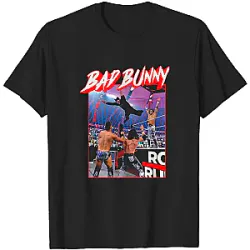 Royal Rumble Splash PTTT0302  Bad Bunny T-Shirts