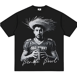 FootBall PTTT1202 Bad Bunny T-Shirts