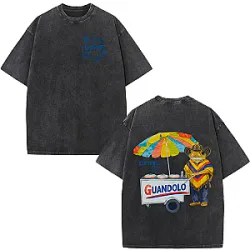 Washed Vintage World Tour 2026 Guandolo DTMF DTNK2403 Bad Bunny T-Shirts