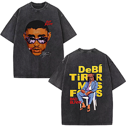 Washed Vintage World Tour 2026 Show Your Style DTMF DTNK2403 Bad Bunny T-Shirts