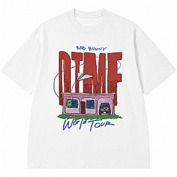 DTMF World Tour New Design DTNK1006 Bad Bunny T-Shirts
