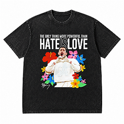 Music Super Bowl Show 2026 DTNK2406 Washed Bad Bunny T-Shirts