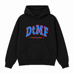 DTMF Graphic Gold HTCT0807i Bad Bunny Hoodies