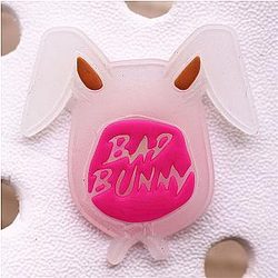 Bad Bunny Shoe Croc Charm New Graphic Accessory