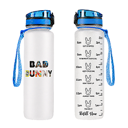 The Best Logo DTNK1007cl Bad Bunny Tracker Bottle 30oz
