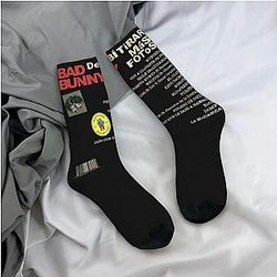 Debi Tirar Mas PTTT1007  Bad Bunny Socks