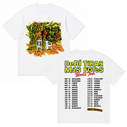 DTMF Tour Plátano HTCT1407i Bad Bunny T-Shirts