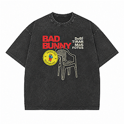 DTMF Bad Bunny Aesthetic Baju HTCT1407i Bad Bunny T-Shirts