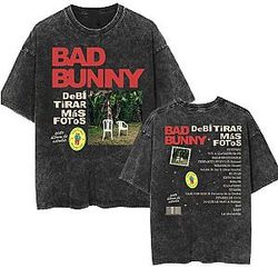 Album Tirar Mas Fotos PTTT0302  Bad Bunny T-Shirts
