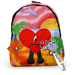 [Back To School] Heart And Beach DTNK1707 Bad Bunny Backpacks