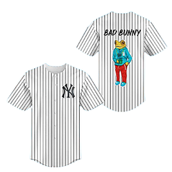 Yankees x Bad Bunny 2025 DTNK2007 Bad Bunny Baseball Jersey