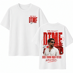 Brand New DTMF Red Theme World Tour LA2707cl Bad Bunny T-Shirts