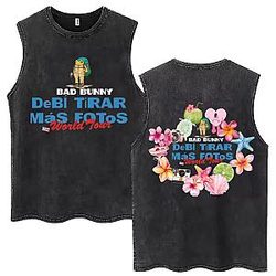 DTMF World Tour PTTT2907  Bad Bunny Tank Tops
