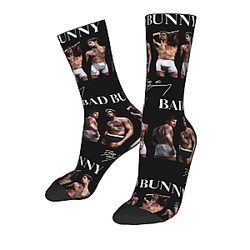 Signature Photo Basketball DTNK2108 Bad Bunny Socks