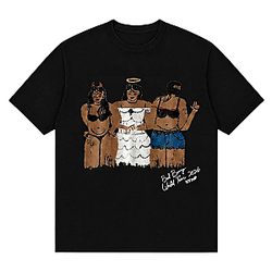 Diabla Angel Y Loquita HTCT2508 Bad Bunny T-Shirts