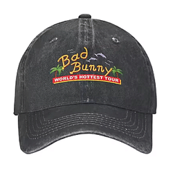 Vintage Washed Cotton Un Verano Sin Ti Reggae Beach DTNK2808 Bad Bunny Hats &amp; Caps