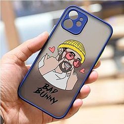Bad Bunny Cases - Funny Print Shockproof Phone Case Matte Clear Cover
