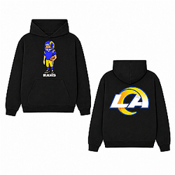 Bad Bunny x Los Angeles Rams Concho NTMD0309 Bad Bunny Hoodies