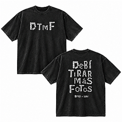 DTMF Dominos DTNK0709 Bad Bunny Washed T-Shirts