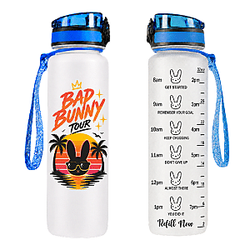 Black Rabbit DTNK1009 Bad Bunny Tracker Bottle 30oz