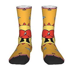 Yellow Heart Beach PTTT1009  Bad Bunny Socks