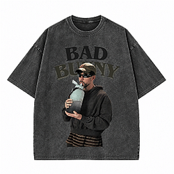 Drinking Water Bottle LA1209 Bad Bunny Wash T-Shirts