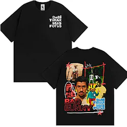 Debí Tirar Más Fotos Collage Portraits DTNK2509 Bad Bunny T-Shirts