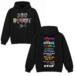 Vintage World Tour 2026 X100Pre DTMF DK1310 Bad Bunny Hoodies