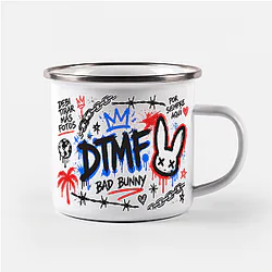 Melting DTNK2110 Bad Bunny Campfire Mug