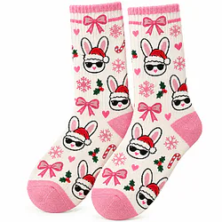 Nochebuena Perreo Christmas Holiday DTNK2210 Bad Bunny Socks