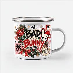 El Conejo Malo DTNK2610 Christmas Bad Bunny Campfire Mug