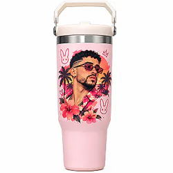 Reggaeton Vibe DTNK2810 Bad Bunny Car Cup Holder