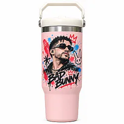 Iconic Graphic DTNK2810 Bad Bunny Car Cup Holder