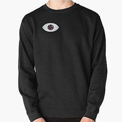 Bad Bunny Sweatshirts -  Bad Bunny eye logo Pullover Sweatshirt