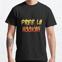 Bad Bunny T-Shirts - Free La Hookah Bad Bunny Classic T-Shirt