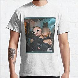 Bad Bunny T-Shirts - Copia de J Balvin with Bad Bunny Classic T-Shirt