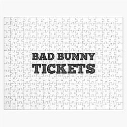 Bad Bunny Puzzles - Bad Bunny tickets Jigsaw Puzzle